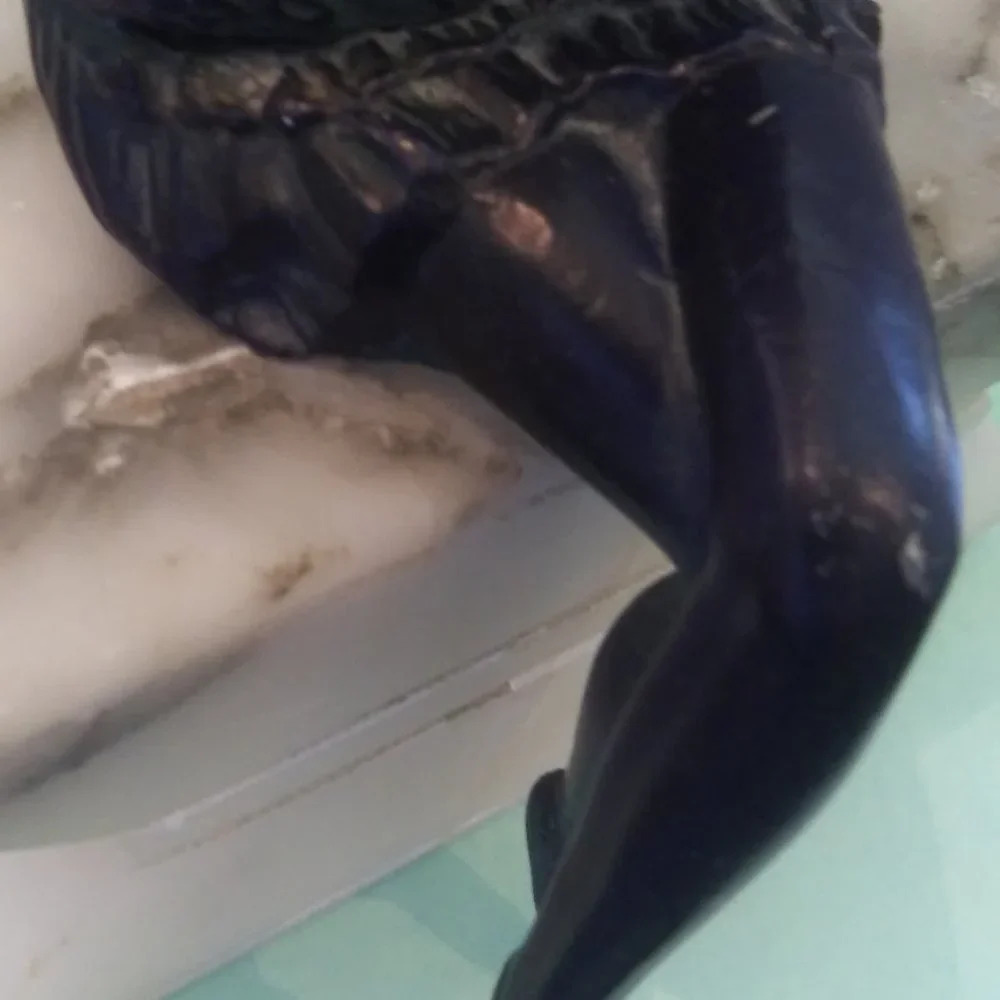 Heavy Bookends Pierrot Clown Mime Book Ends stone  Base Very old  Art Deco FLAWS - Picture 9 of 15